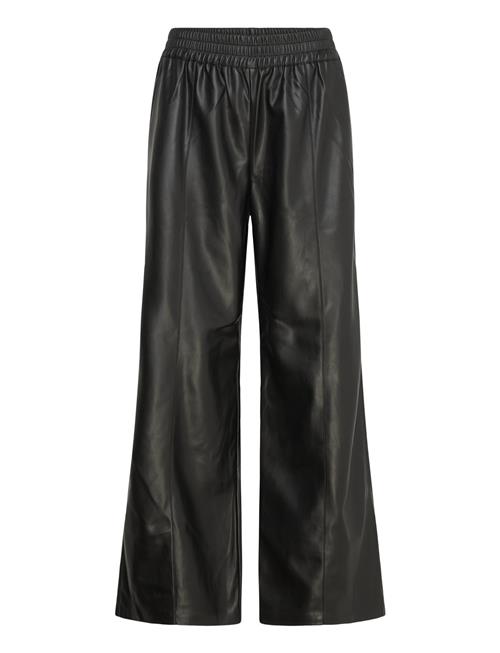 Tasher Wide Leg Pu Trouser French Connection Black