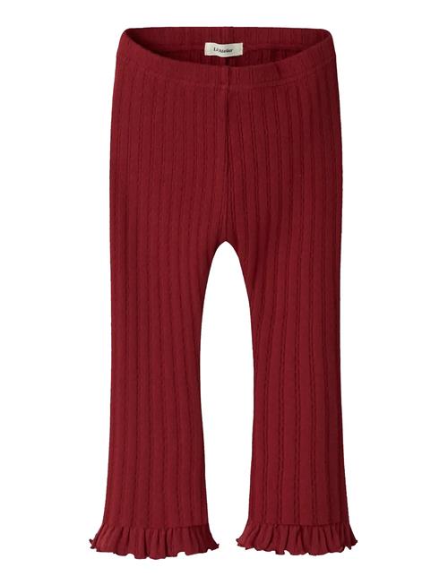 Nmfrita Sig Bootcut Legging Lil Lil'Atelier Red
