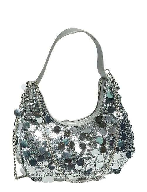 Pcmaddie Sequins Shoulder Bag Pieces Silver