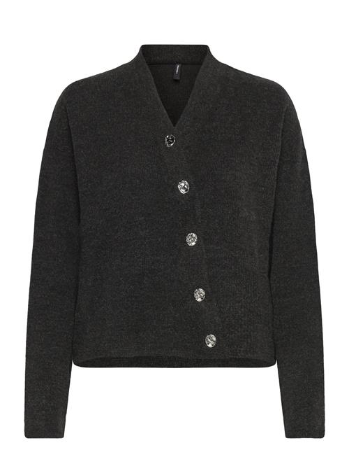 Vmpenny Ls V-Neck Top Jrs Ga Vero Moda Grey