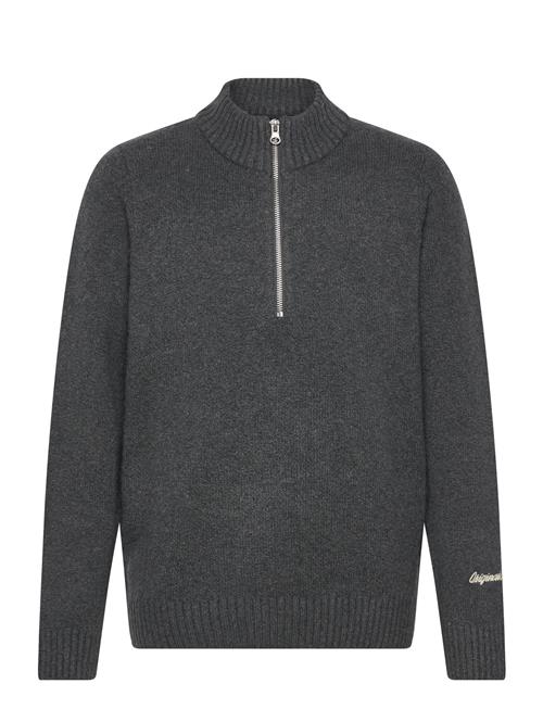 Jack & Jones Jornorrebro Knit Half Zip Jnr Jack & J S Grey