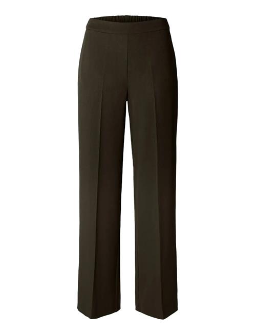 Slfemma-Tara Mw Wide Pant Noos Selected Brown