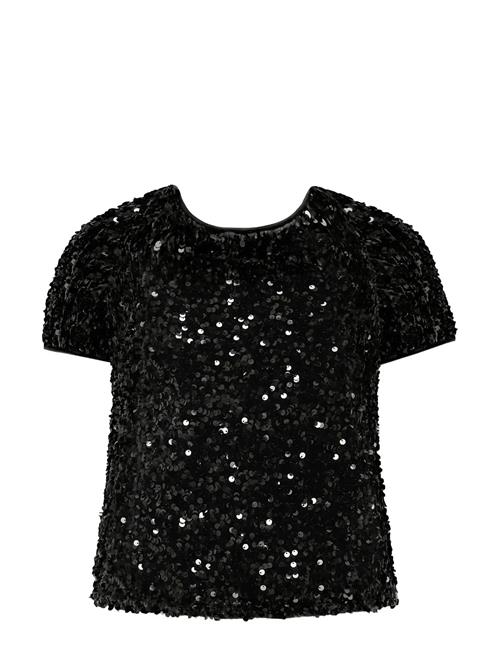 Kogconfidence Life Sequin S/S Top Jrs Kids Only Black
