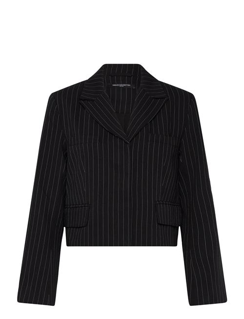 Morgan Tailored Cropped Blazer French Connection Black