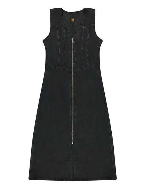 Long Vest Dress Lee Jeans Black