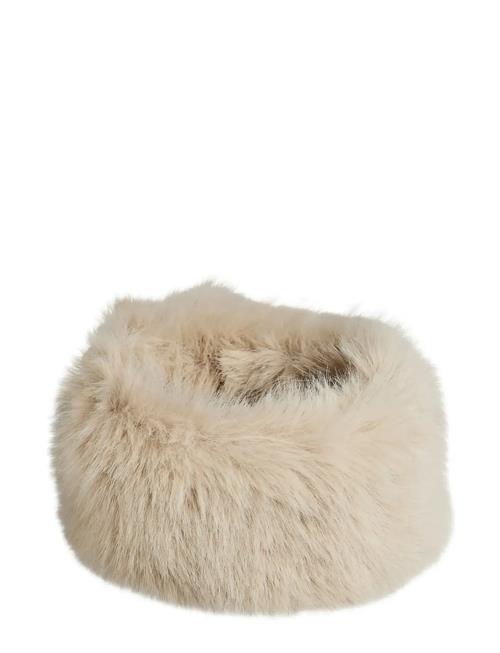 Pcplush Fluffy Headband Pieces Beige