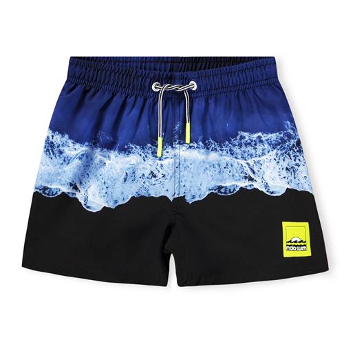 Molo Niko Board Shorts Big Ocean  Big Ocean 92/98 cm  Blå  92/98 cm  mand