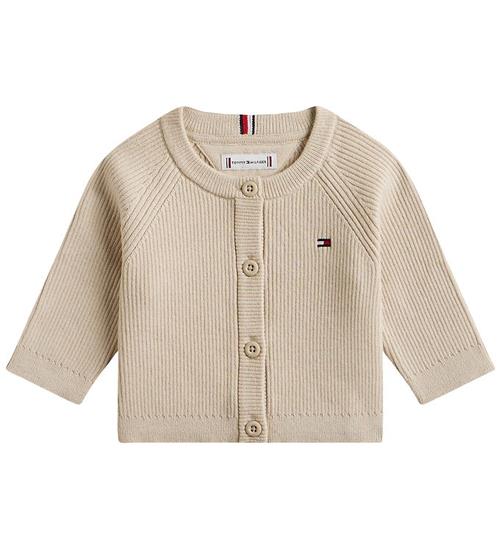 Tommy Hilfiger Cardigan - Strik - Regular - Gulf Sand/Beige