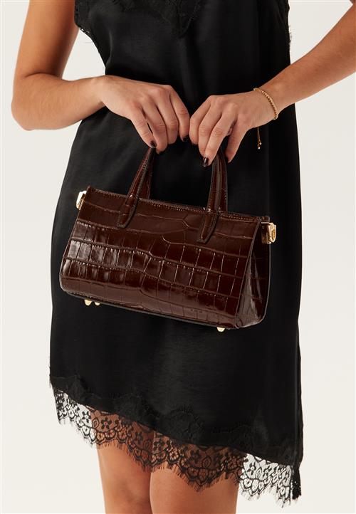 Latalia Ancona Glossy Croco Bag