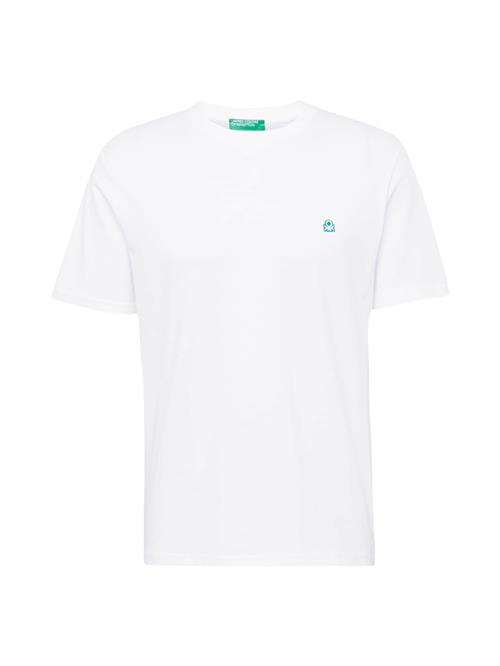 UNITED COLORS OF BENETTON Bluser & t-shirts  grøn / hvid