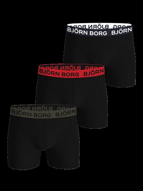 COTTON STRETCH BOXER 3p, MULTIPACK 4