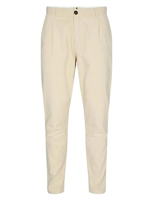 Akjulius Cotton Pleat Pant Anerkjendt Beige