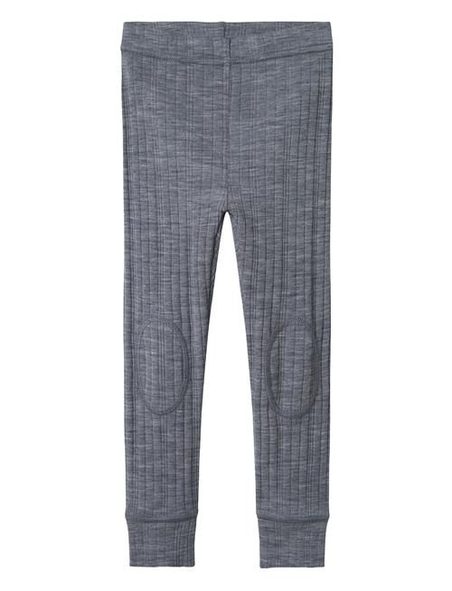 Nmmwang Wool Needle Longjohn Solid Noos Name It Navy