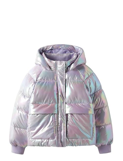 Nkfmalan Puffer Jacket Foil Name It Purple