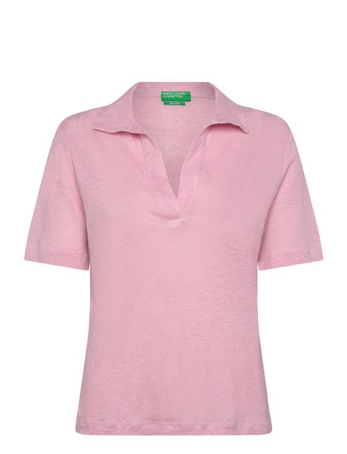 H/S Polo Shirt United Colors Of Benetton Pink