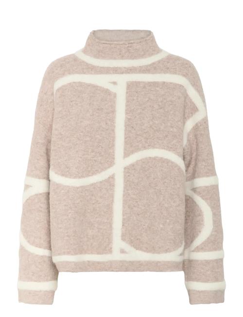 Slsorea Mono Pullover Soaked In Luxury Beige