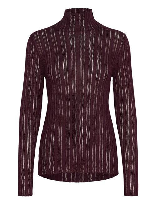 Sllaisa Regular Pullover Soaked In Luxury Burgundy