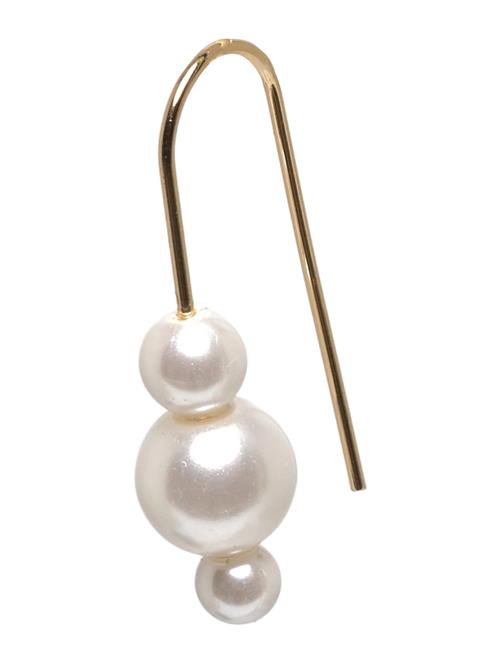 Elberta Pearl Earrings Gold-Plated Pilgrim Gold