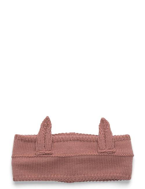 Headband Wool Knit Huttelihut Pink