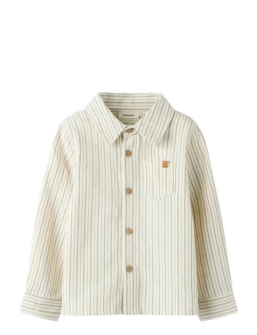 Nmmfelixo Ls Shirt Lil Lil'Atelier Cream