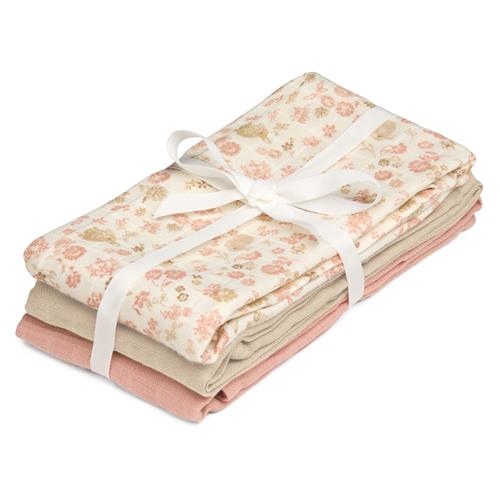Cam Cam GOTS 3-pak Muslin-klud Augusta  Augusta One Size  Lyserød  One Size  kvinde