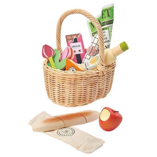 Tender Leaf Kurv Fyldt Med Varer Beige  3-6 Y Wood    3+ Years unisex