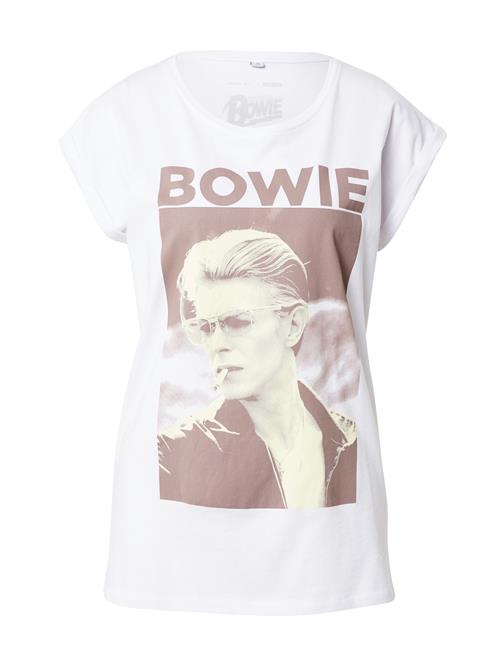 Merchcode Shirts  beige / brun / hvid