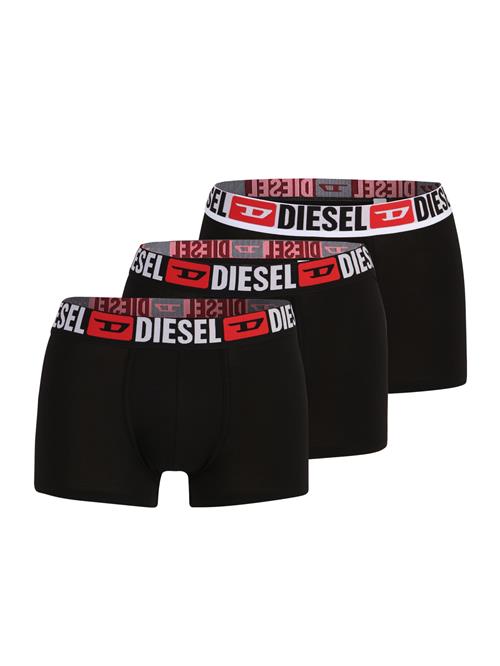DIESEL Boksershorts 'Damien'  rød / sort / hvid