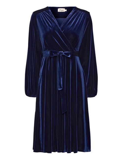 Milena Dress Jumperfabriken Navy