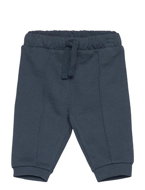 Knit Jogger-Style Trousers Mango Navy