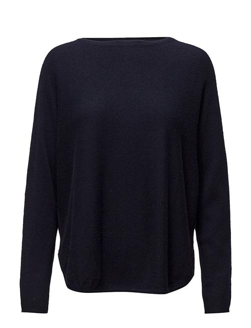 Curved Sweater Davida Cashmere Blue