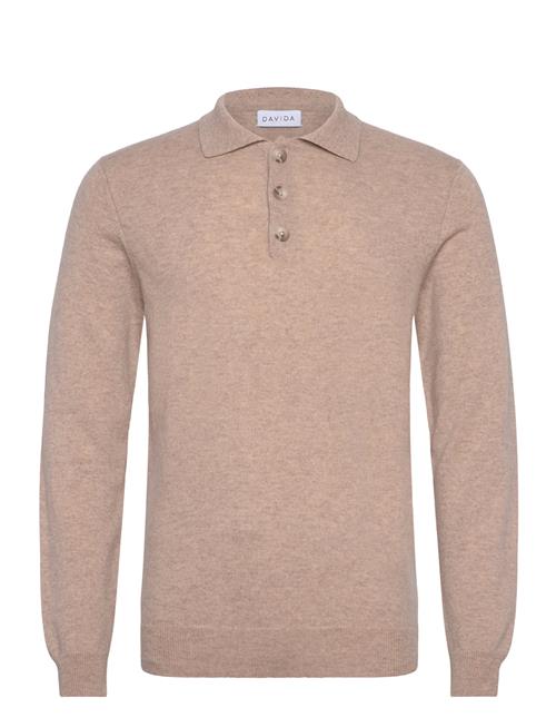 Man Collar Davida Cashmere Beige
