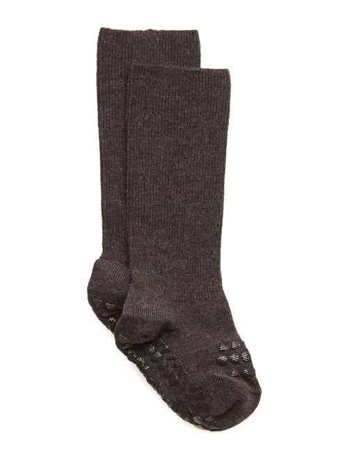Non-Slip Socks - Bamboo GoBabyGo Grey