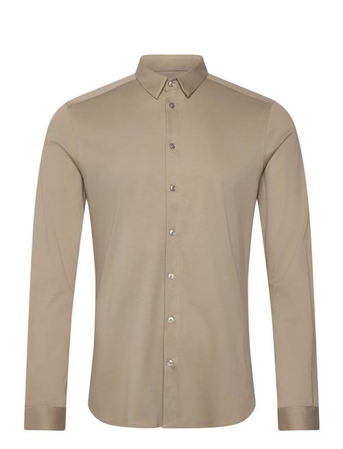 Marco Crunch Jersey Shirt Mos Mosh Gallery Beige