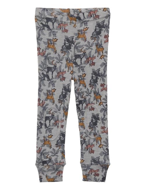 Nmmwang Wool Needle Longjohn Noos Xxii Name It Grey