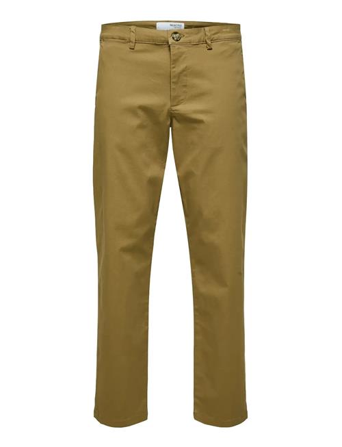 Slh196-Straight New Miles Flex Pant Noos Selected Beige