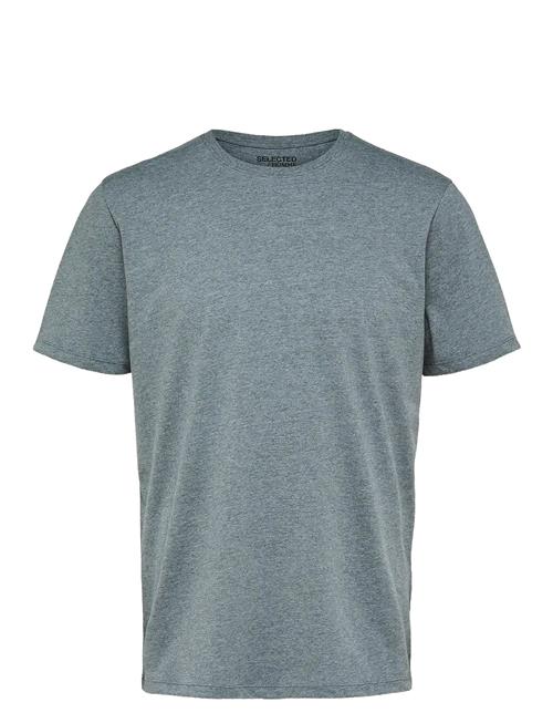 Slhaspen Ss O-Neck Tee Noos Selected Grey