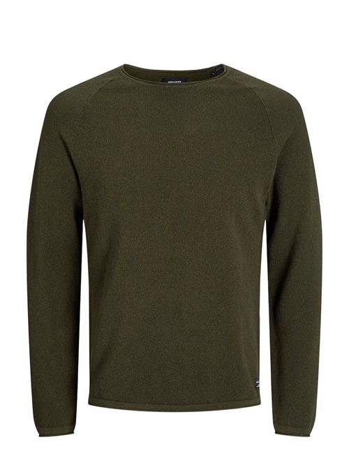 Jack & Jones Jjehill Knit Crew Neck Noos Jack & J S Khaki