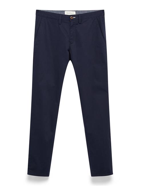 Slim Twill Chinos GANT Navy