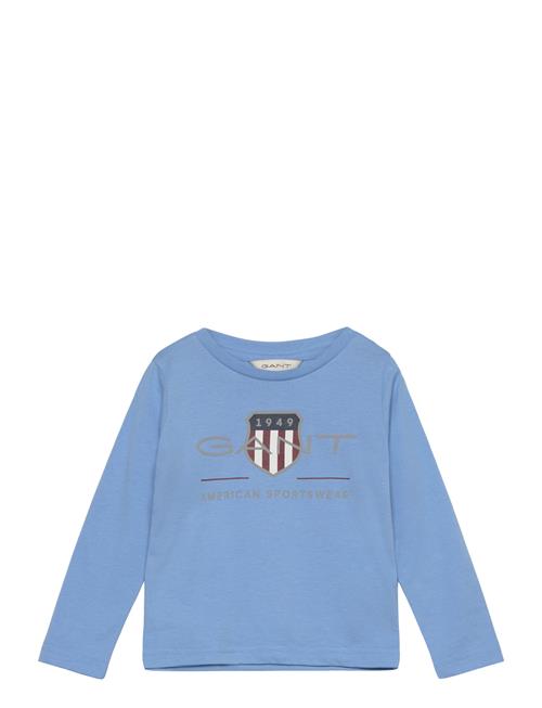 Archive Shield Ls T-Shirt GANT Red