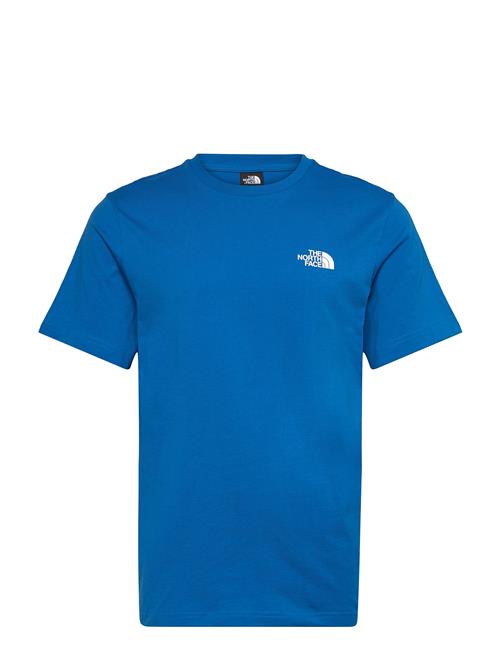 M S/S Simple Dome Tee The North Face Blue