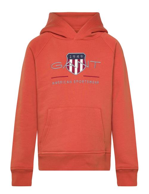 Archive Shield Hoodie GANT Orange