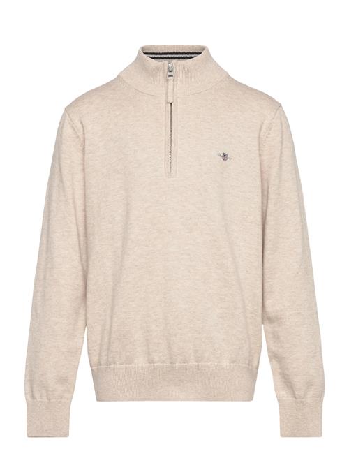 Shield Cotton Half Zip GANT Beige