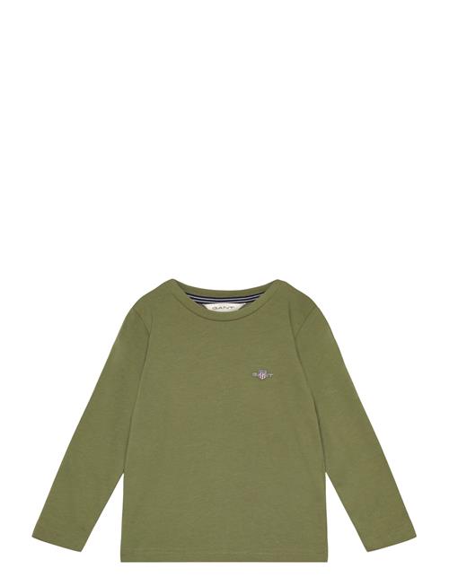 Shield Ls T-Shirt GANT Khaki