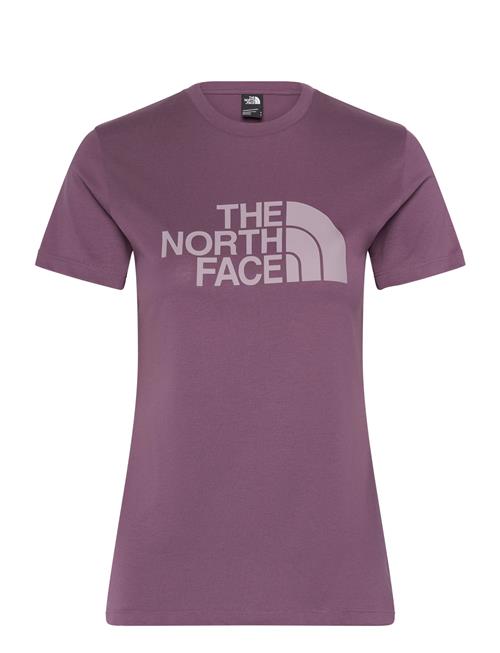 W Ss Easy Tee The North Face Purple