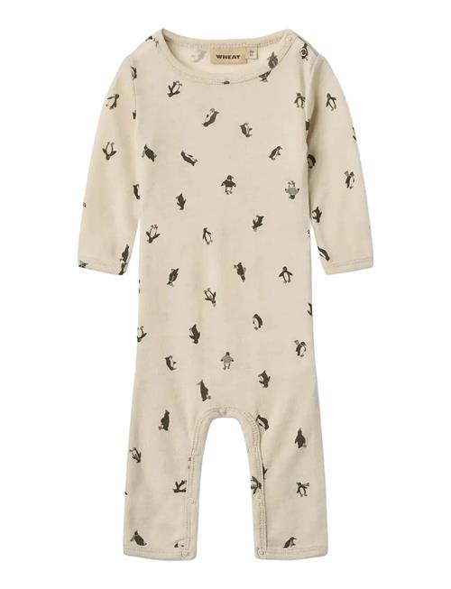 Wool Jumpsuit L/S Haven Wheat Beige