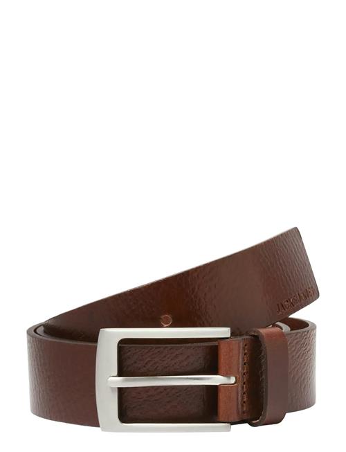 Jack & Jones Jacstockholm Leather Belt Noos Jack & J S Brown