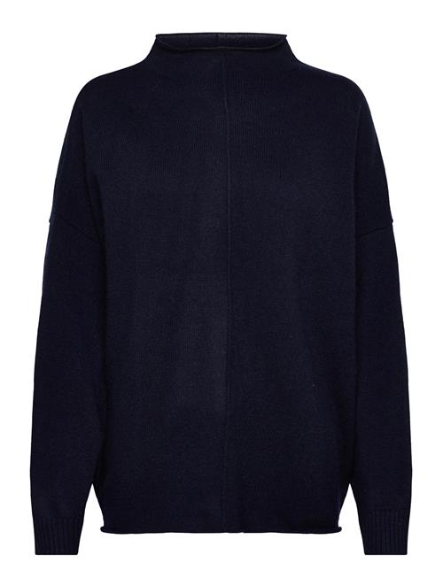 Over D Half Turtleneck Davida Cashmere Navy