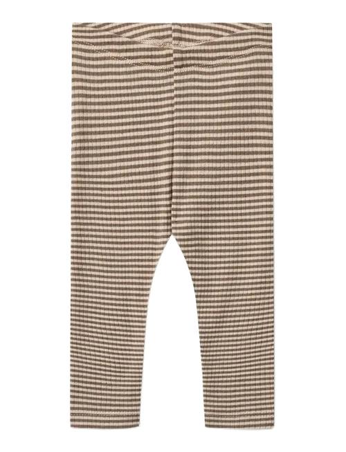 Wool Leggings Agi Wheat Beige