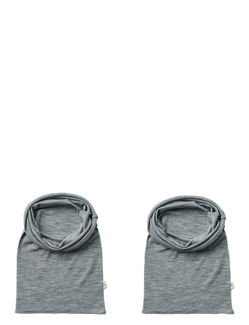 2 Wool Neckwarmer Arta Wheat Grey